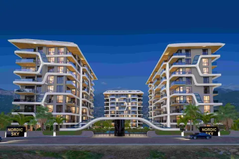 1+1 Lägenhet  i Alanya, Antalya, Turkiet Nr. 223022 - 3