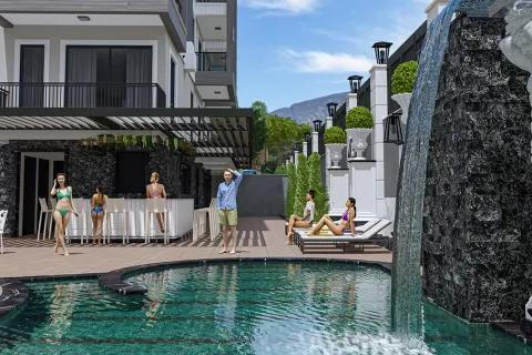 1+1 Leilighet  i Alanya, Antalya, Tyrkia Nr. 224051 - 27