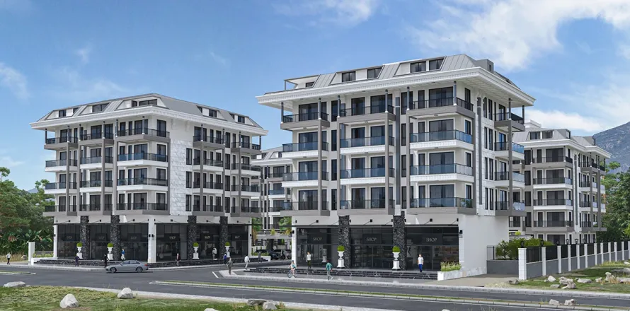 1+1 Leilighet  i Alanya, Antalya, Tyrkia Nr. 224051