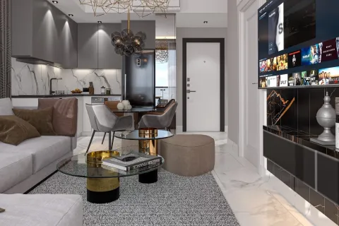 1+1 Leilighet  i Alanya, Antalya, Tyrkia Nr. 224051 - 4