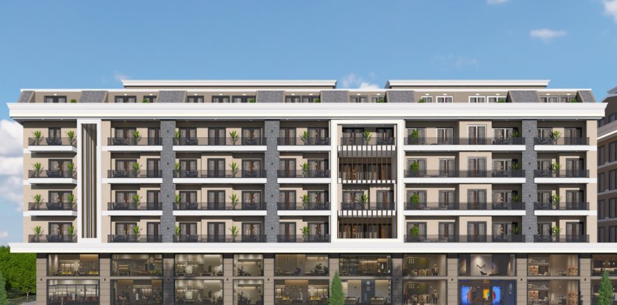 1+1 Lejlighed  i Alanya, Antalya, Tyrkiet Nr. 224738