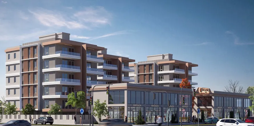 آپارتمان در Kepez ، ترکیه 2 خوابه ، 106 متر مربع. شماره 220320