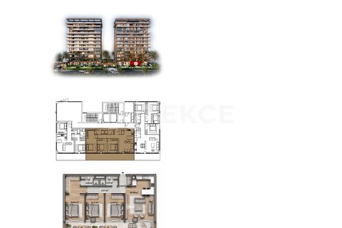 2+1 Wohnung in Alanya, Antalya, Türkei Nr. 238077 - 17