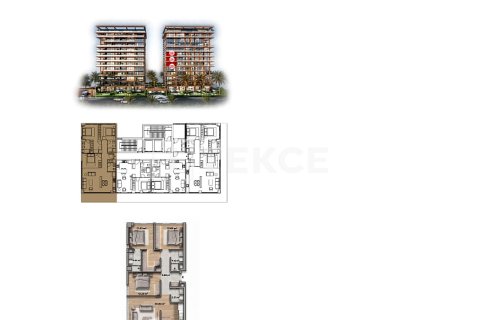 2+1 Wohnung in Alanya, Antalya, Türkei Nr. 238077 - 18