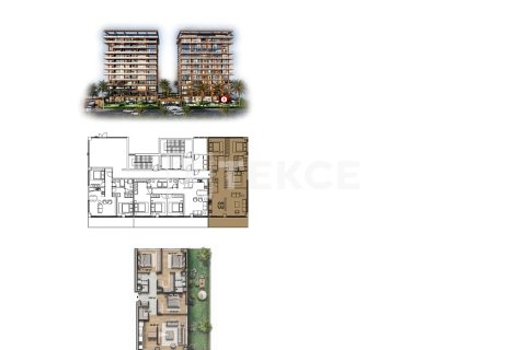 1+1 Wohnung in Alanya, Antalya, Türkei Nr. 238076 - 16