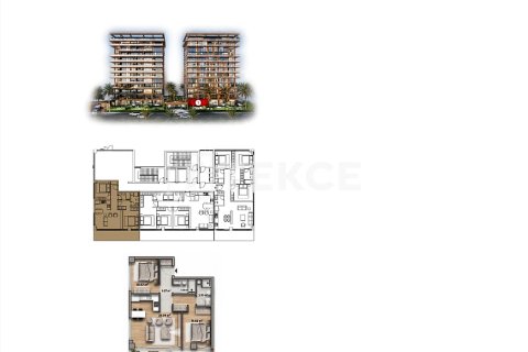 3+1 Wohnung in Alanya, Antalya, Türkei Nr. 238078 - 21