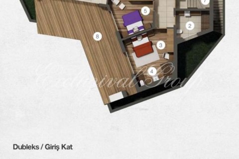 4+1 Leilighet  i Bodrum, Mugla, Tyrkia Nr. 223195 - 23