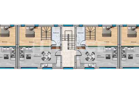 Penthouse for sale  in Famagusta, Northern Cyprus, studio, 89m2, No. 215106 – photo 29