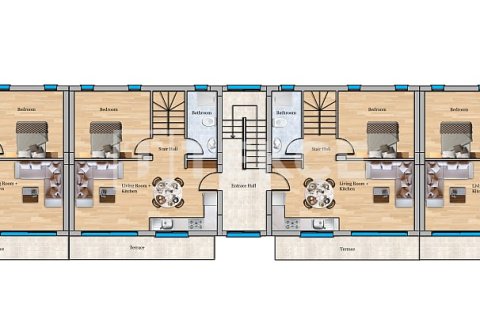 Penthouse for sale  in Famagusta, Northern Cyprus, studio, 89m2, No. 215106 – photo 28