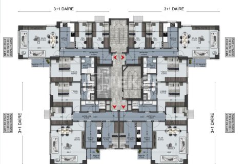 3+1 Lägenhet i istanbul, Turkiet Nr. 227299 - 12
