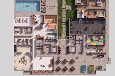 Dubleks daire  4+1  Alanya, Antalya, Türkiye №224516 - 20