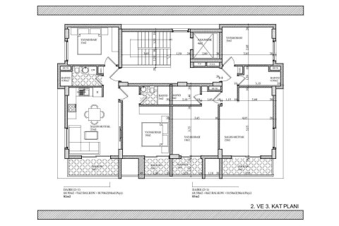 Продажа квартиры  в Кестеле, Анталье, Турция 1+1, 55м2, №229166 – фото 22