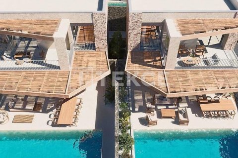 3+1 Villa  i Bodrum, Mugla, Tyrkia Nr. 224428 - 4