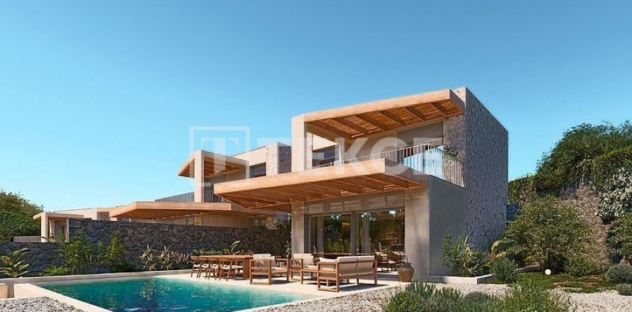 3+1 Villa  i Bodrum, Mugla, Tyrkia Nr. 224428