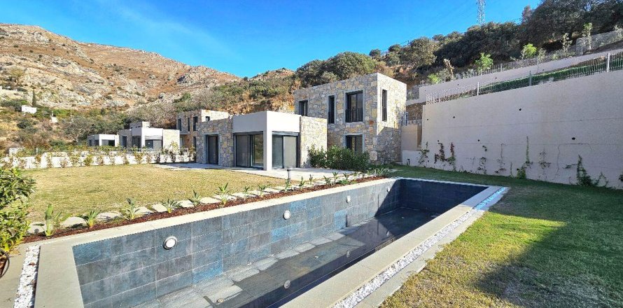 3+1 Villa in Bodrum, Mugla, Türkei Nr. 214978