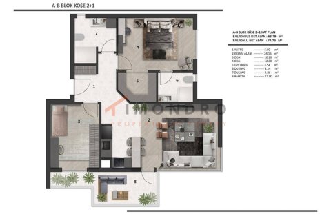 Daire 2+1 Aksu, Antalya, Türkiye №214976 - 14