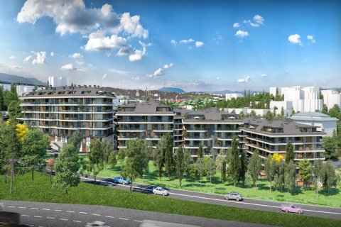 آپارتمان در Besiktas،  Istanbul ، ترکیه 1 خوابه ، 64 متر مربع.  شماره 229592