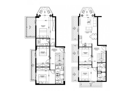 4+1 Takleilighet i Yekta Golden Valley, Oba, Antalya, Tyrkia Nr. 101756