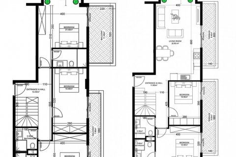 4+1 Penthouse i Yekta Golden Valley, Oba, Antalya, Tyrkiet Nr. 101733