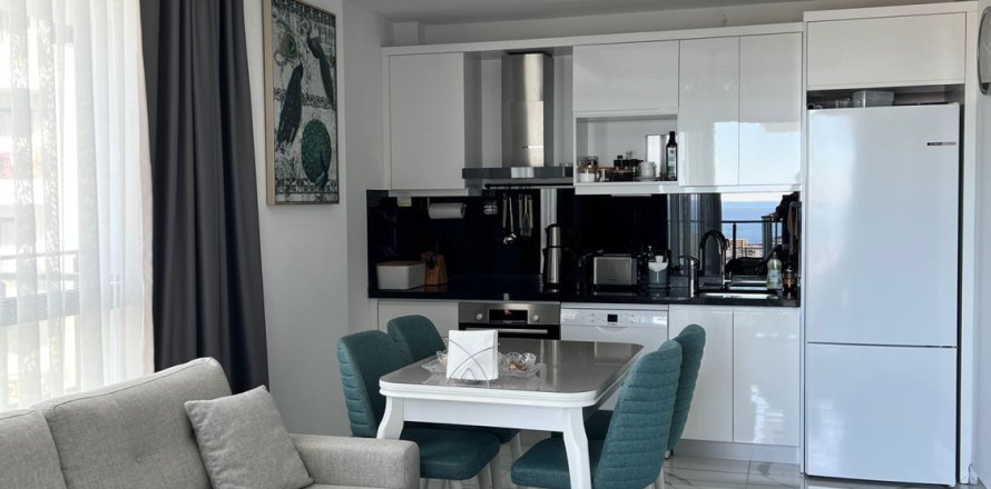 1+1 Lejlighed  i Mahmutlar, Antalya, Tyrkiet Nr. 218065