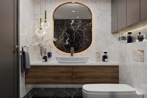 آپارتمان در  Alanya ، ترکیه 2 خوابه ، 96.5 متر مربع.  شماره 223641 - 10