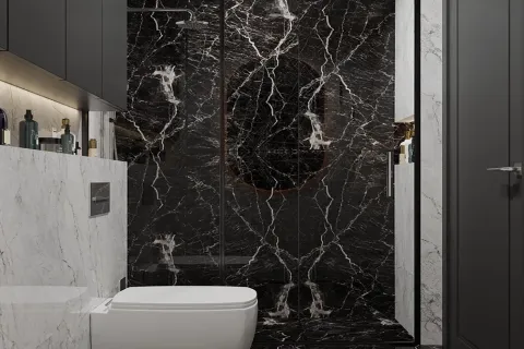 آپارتمان در  Alanya ، ترکیه 2 خوابه ، 96.5 متر مربع.  شماره 223641 - 9