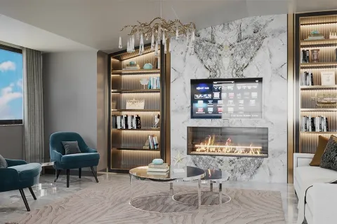 آپارتمان در  Alanya ، ترکیه 2 خوابه ، 96.5 متر مربع.  شماره 223641 - 17