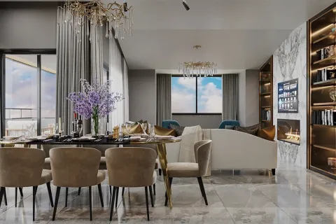 آپارتمان در  Alanya ، ترکیه 2 خوابه ، 96.5 متر مربع.  شماره 223641 - 16