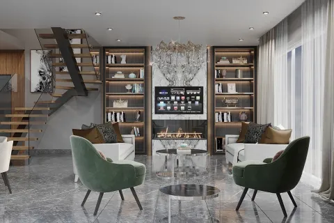 آپارتمان در  Alanya ، ترکیه 2 خوابه ، 96.5 متر مربع.  شماره 223641 - 14