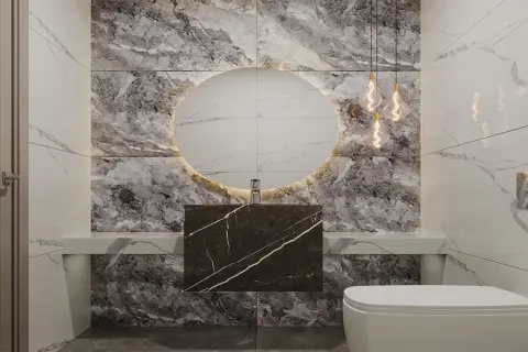 آپارتمان در  Alanya ، ترکیه 2 خوابه ، 95 متر مربع.  شماره 223642 - 27