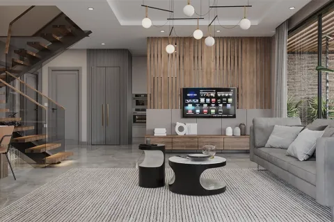 آپارتمان در  Alanya ، ترکیه 2 خوابه ، 95 متر مربع.  شماره 223642 - 21