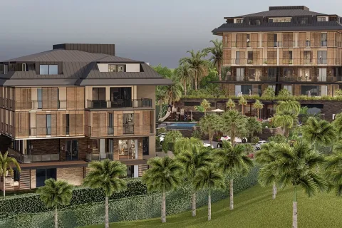 آپارتمان در  Alanya ، ترکیه 2 خوابه ، 95 متر مربع.  شماره 223642 - 2