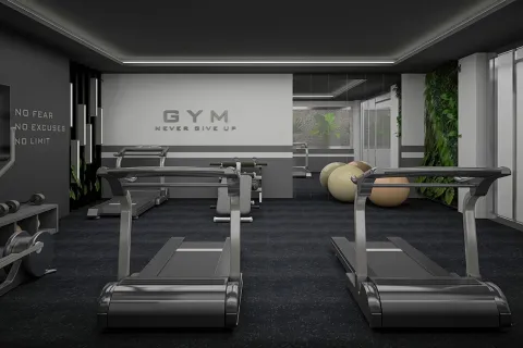 آپارتمان در  Alanya ، ترکیه 1 خوابه ، 61 متر مربع.  شماره 223638 - 28