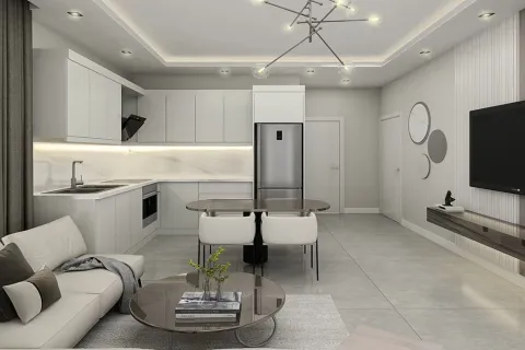 آپارتمان در  Alanya ، ترکیه 1 خوابه ، 61 متر مربع.  شماره 223638 - 18