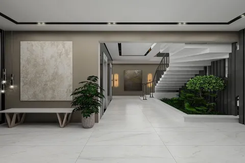 آپارتمان در  Alanya ، ترکیه 1 خوابه ، 61 متر مربع.  شماره 223638 - 30