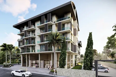 آپارتمان در  Alanya ، ترکیه 1 خوابه ، 61 متر مربع.  شماره 223638 - 8