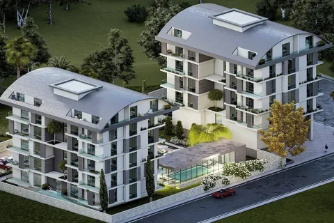 آپارتمان در  Alanya ، ترکیه 1 خوابه ، 61 متر مربع.  شماره 223638 - 10