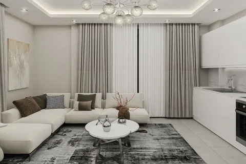 آپارتمان در  Alanya ، ترکیه 1 خوابه ، 61 متر مربع.  شماره 223638 - 19