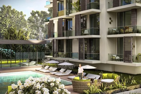 آپارتمان در  Alanya ، ترکیه 1 خوابه ، 61 متر مربع.  شماره 223638 - 15