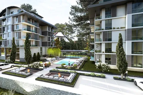 آپارتمان در  Alanya ، ترکیه 1 خوابه ، 61 متر مربع.  شماره 223638 - 12