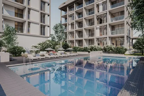 آپارتمان در  Alanya ، ترکیه 1 خوابه ، 54 متر مربع.  شماره 223637 - 19