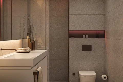 آپارتمان در  Alanya ، ترکیه 1 خوابه ، 54 متر مربع.  شماره 223637 - 22