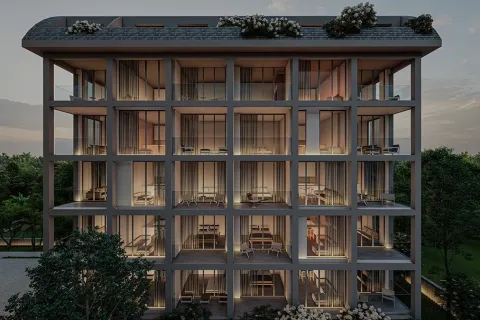 آپارتمان در  Alanya ، ترکیه 1 خوابه ، 54 متر مربع.  شماره 223637 - 8