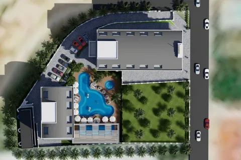 آپارتمان در  Alanya ، ترکیه 1 خوابه ، 65 متر مربع.  شماره 223636 - 16