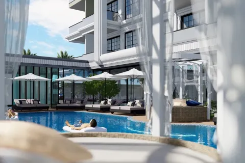 آپارتمان در  Alanya ، ترکیه 1 خوابه ، 65 متر مربع.  شماره 223636 - 2