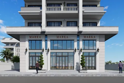 آپارتمان در  Alanya ، ترکیه 1 خوابه ، 65 متر مربع.  شماره 223636 - 15