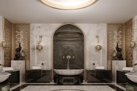 آپارتمان در  Alanya ، ترکیه 1 خوابه ، 65 متر مربع.  شماره 223636 - 29