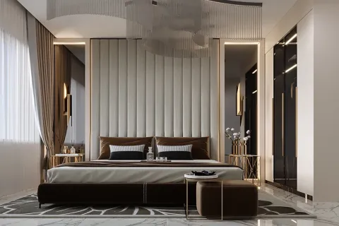 آپارتمان در  Alanya ، ترکیه 1 خوابه ، 65 متر مربع.  شماره 223636 - 21