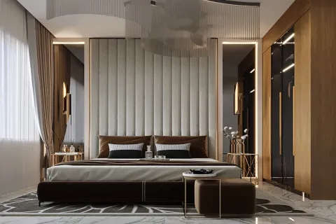 آپارتمان در  Alanya ، ترکیه 1 خوابه ، 65 متر مربع.  شماره 223636 - 22