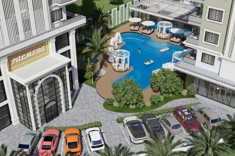 آپارتمان در  Alanya ، ترکیه 1 خوابه ، 65 متر مربع.  شماره 223636 - 8